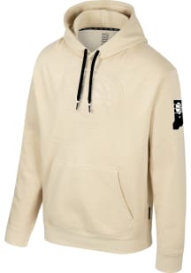 Indiana Pacers Mens Natural Debossed Long Sleeve Hoodie