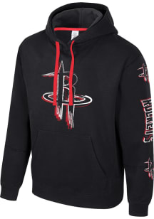 Houston Rockets Mens Black Elementized Long Sleeve Hoodie