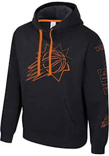 Phoenix Suns Mens Black Elementized Long Sleeve Hoodie