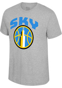 Chicago Sky Grey Nickel Short Sleeve T Shirt