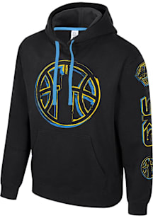 Chicago Sky Mens Black Elementized Long Sleeve Hoodie