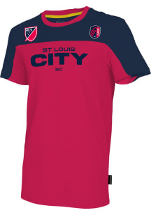 St Louis City SC Red Venue Short Sleeve Fashion T Shirt