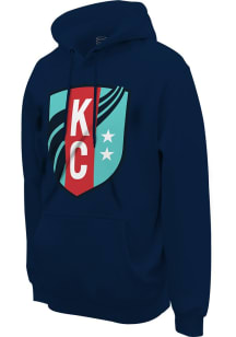KC Current Mens Navy Blue MVP Long Sleeve Hoodie