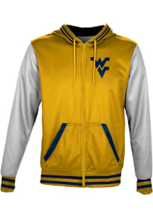 ProSphere West Virginia Mountaineers Youth Gold Letterman Light Weight Jacket