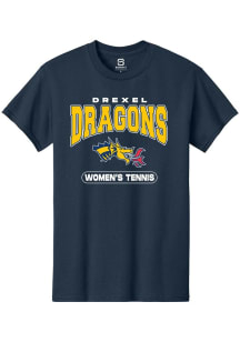 Drexel Dragons Navy Blue Summit Sportswear Womens Tennis Short Sleeve T Shirt