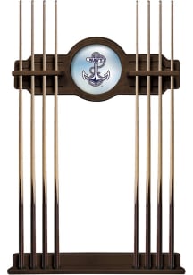Navy Midshipmen Solid Wood Cue Rack Pool Table