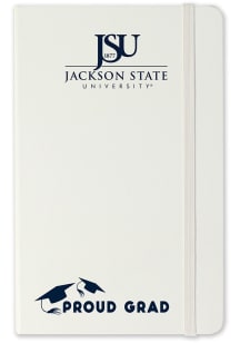 Jackson State Tigers Proud Grad team logo Notebook and Folder - White