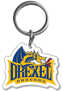 Drexel Dragons Main Mark Acrylic Keychain - Blue
