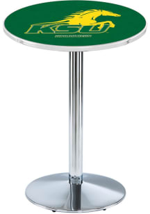 Kentucky State University Chrome Round Base Pub Table