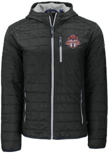 Cutter and Buck Toronto FC Mens Black Rainier PrimaLoft Hood Filled Jacket