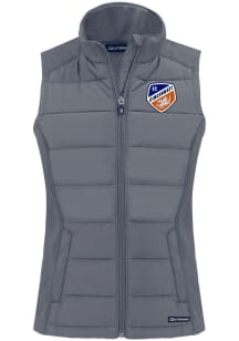 Cutter and Buck FC Cincinnati Womens Graphite Evoke Vest