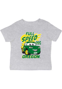 Infant Oregon Ducks Grey Vive La Fete Full Speed Short Sleeve T-Shirt