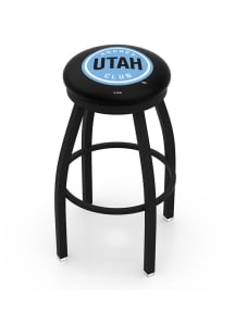 Utah Hockey Club Black Pub Stool - Black