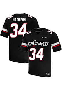 Myles Harrison Nike Mens Black Cincinnati Bearcats Football NIL Name And Number Football Jersey
