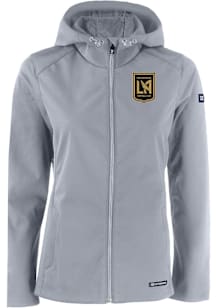 Cutter and Buck Los Angeles FC Womens Grey Evoke Light Weight Jacket
