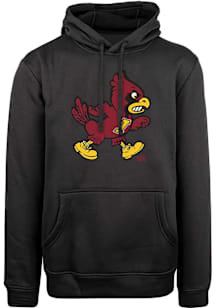 Iowa State Cyclones Mens Black Cy Walking Long Sleeve Hoodie