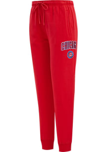 Pro Standard Chicago Cubs Mens Red Classic Sweatpants