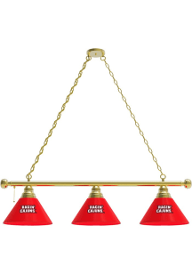Louisiana Ragin' Cajuns 3 Shade Gold Billiard Lamp