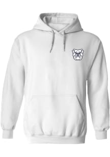 Vive La Fete Butler Bulldogs Womens White Impressions Hooded Sweatshirt