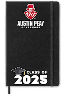 Austin Peay Governors Class of 25 team logo Notebook and Folder - Black