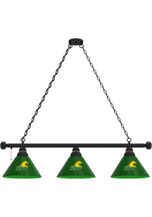 Kentucky State University 3 Shade Black Billiard Lamp