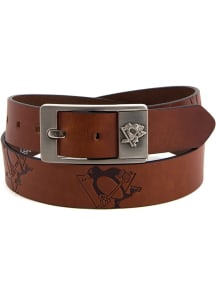 Pittsburgh Penguins Leather Brandish Mens Belt