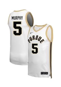 Liam Murphy  Nike Purdue Boilermakers White NIL Name And Number Jersey