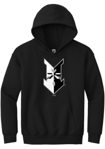 Summit Sportswear Indianapolis Indians Youth Black Primary Logo Long Sleeve Hoodie
