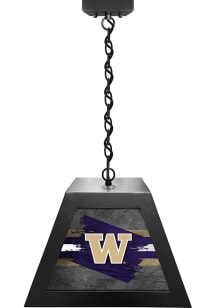 Black Washington Huskies Pendant Pool Table