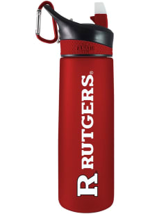 Red Rutgers Scarlet Knights 24oz Tritan Plastic Water Bottle