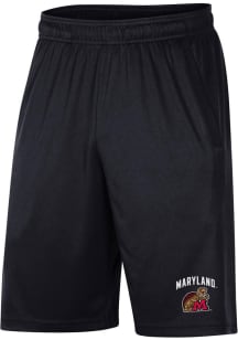 Mens Maryland Terrapins Black Under Armour Tech Tech Shorts