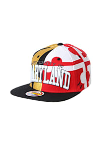 Zephyr Maryland Terrapins Red Z11 Mens Snapback Hat