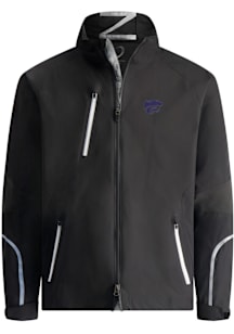 Zero Restriction K-State Wildcats Mens Black Power Torque Light Weight Jacket