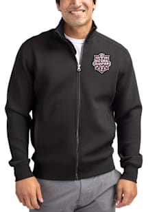 Cutter and Buck Indiana Hoosiers Mens Black 2025 CFP National Champions Roam Big and Tall Light We..