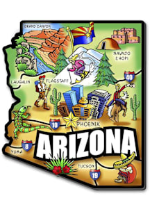 Arizona State Shape Map Magnet