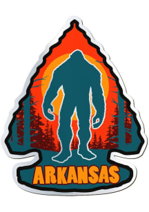 Arkansas Bigfoot Chrome Stickers