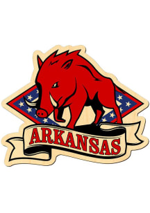 Arkansas Razorback Wood Stickers