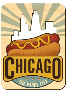 Chicago Windy City Hot Dog Magnet