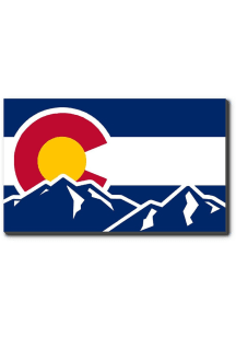 Colorado Flag Mountains Magnet