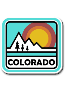 Colorado Mountain Stripes Magnet