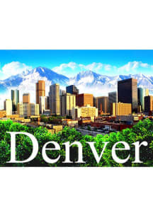 Denver Skyline Magnet