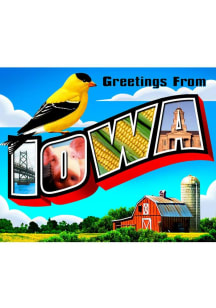 Iowa Greetings From Magnet