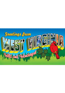 West Virginia Greetings From Magnet