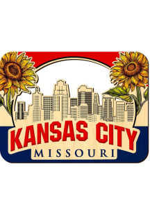 Kansas City City Skyline Magnet