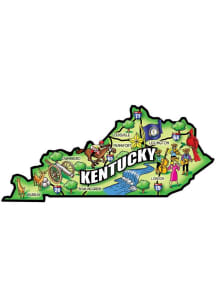 Kentucky State Shape Map Magnet