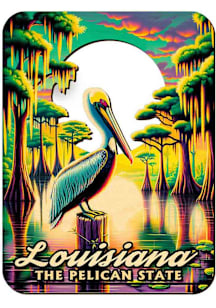 Louisiana Crane Swamp Magnet