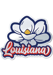Louisiana Magnolia Stickers - Silver