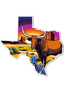 Texas State Shape View Magnet