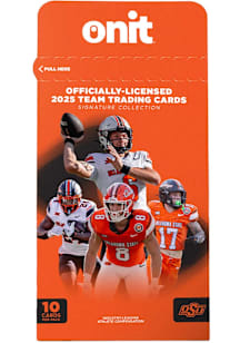 Oklahoma State Cowboys 2025 Football Single Pack Collectible NCAA Cards - Orange