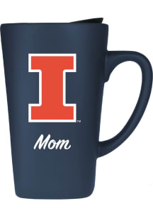 Navy Blue Illinois Fighting Illini 16oz Soft Touch Mom Ceramic Mug